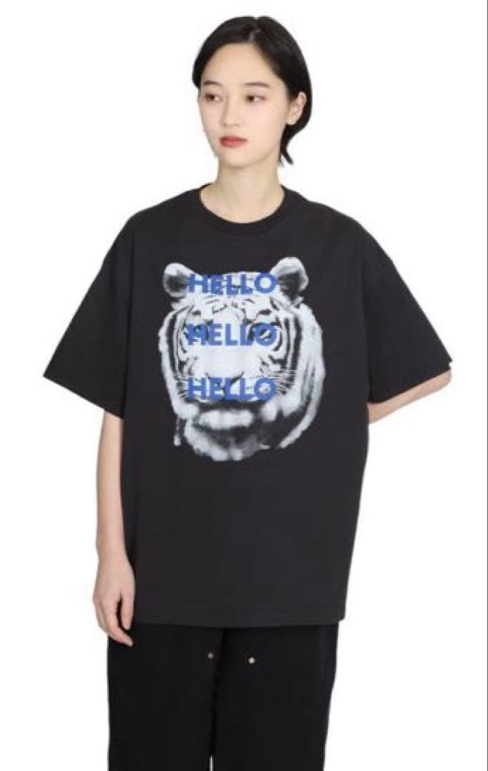 Oblada TIGER TEE タイガープリントTシャツ