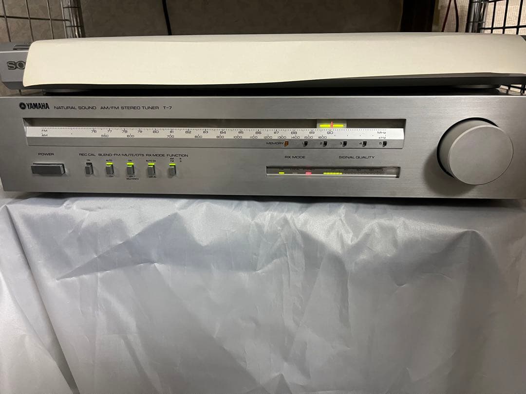 ヤマハ　チューナー　名機　T-7 動作品 4連バリコン