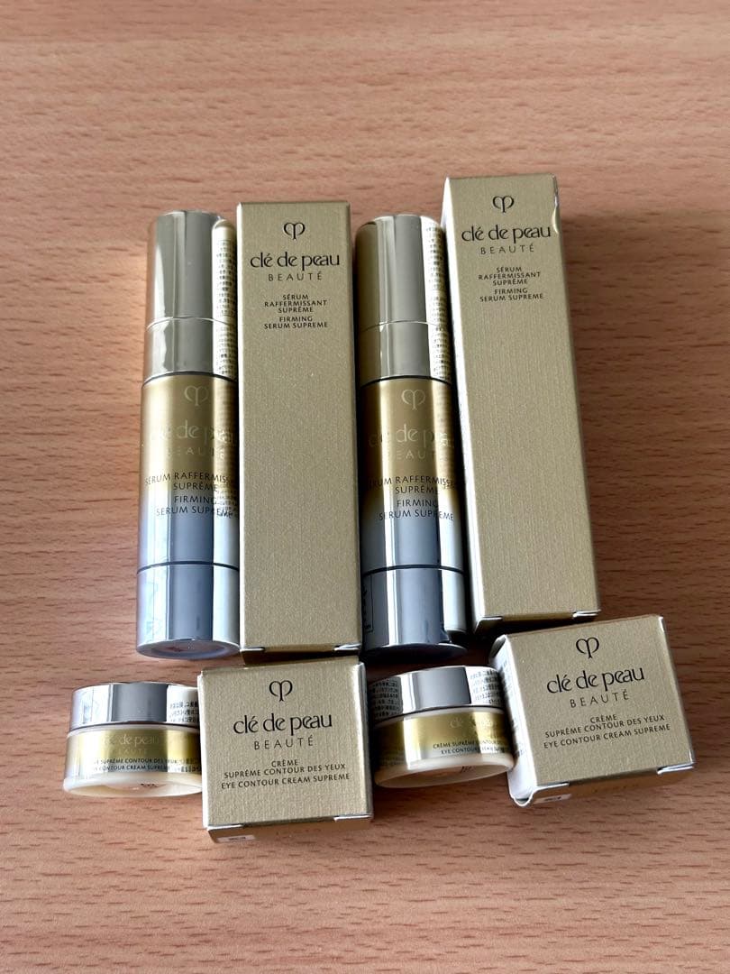 クレ・ド・ポー ボーテ シュプリームシリーズセラム&アイクリーム 4個セット