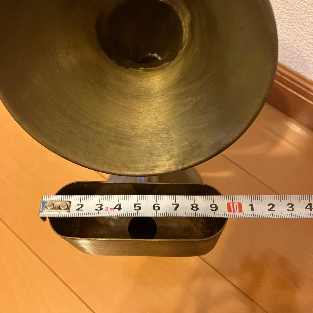 ダルトン　スマホスタンド　真鍮　スピーカー