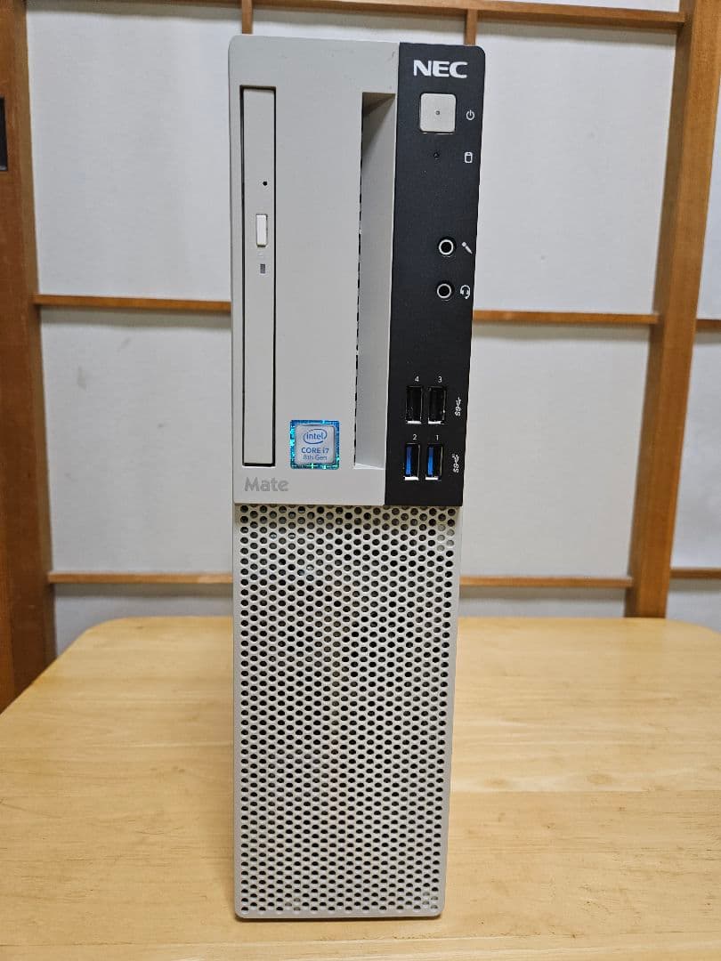 Windowsデスクトップ NEC mate ML-3 i7 8700 ram8 rom128