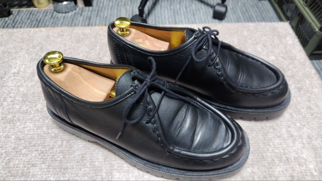 KLEMAN 黒 PADRE 40 チロリアンシューズ