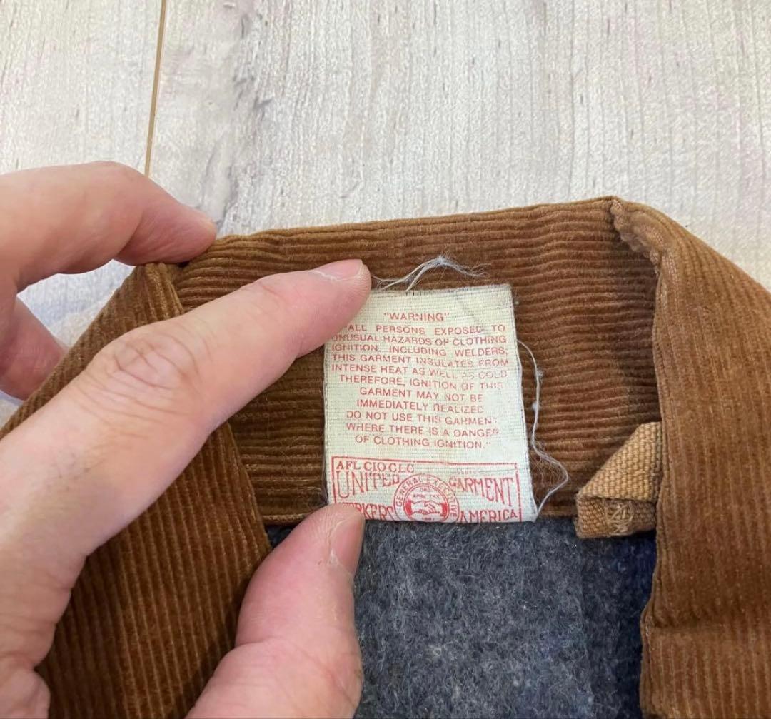 Carhartt ブラウン カバーオール 80’sタグ チョアコート
