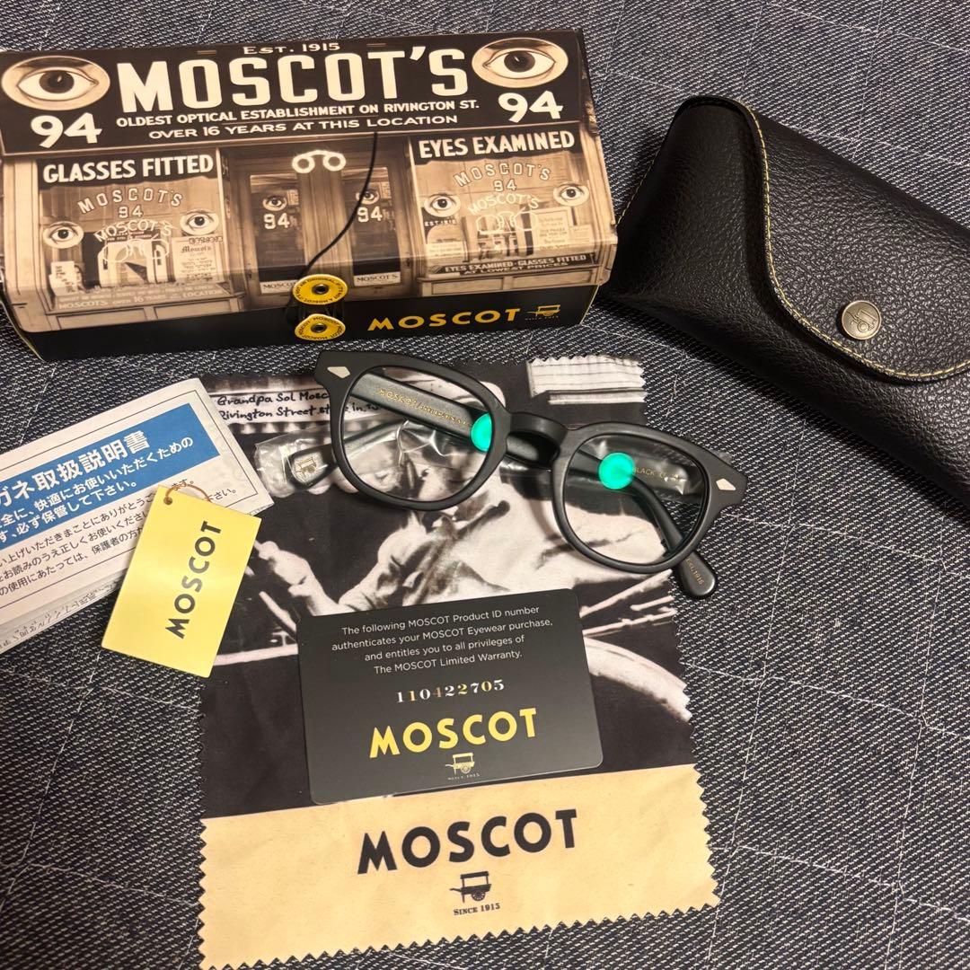 MOSCOT LEMTOSH モスコット レムトッシュ 46/マットブラック