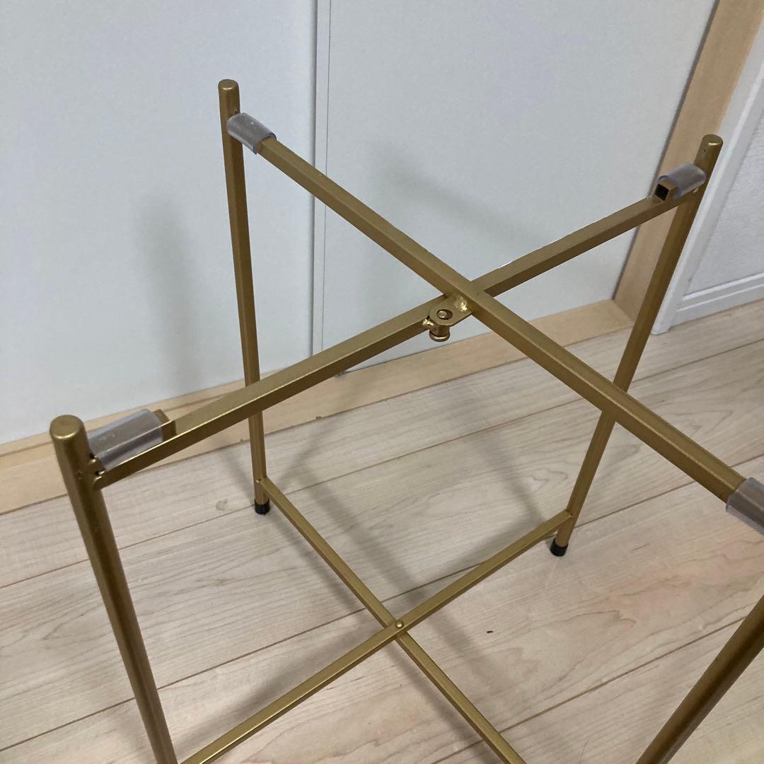 サイドテーブル　大理石　ART OF BLACK サロン