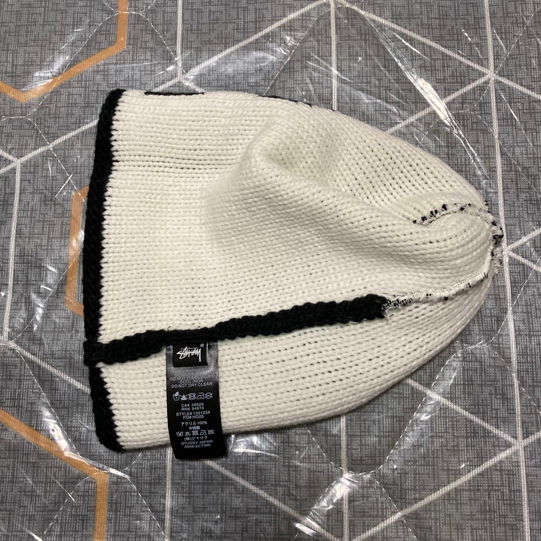 帽子 Stussy KNIT SKULLCAP BURLY S BLACK