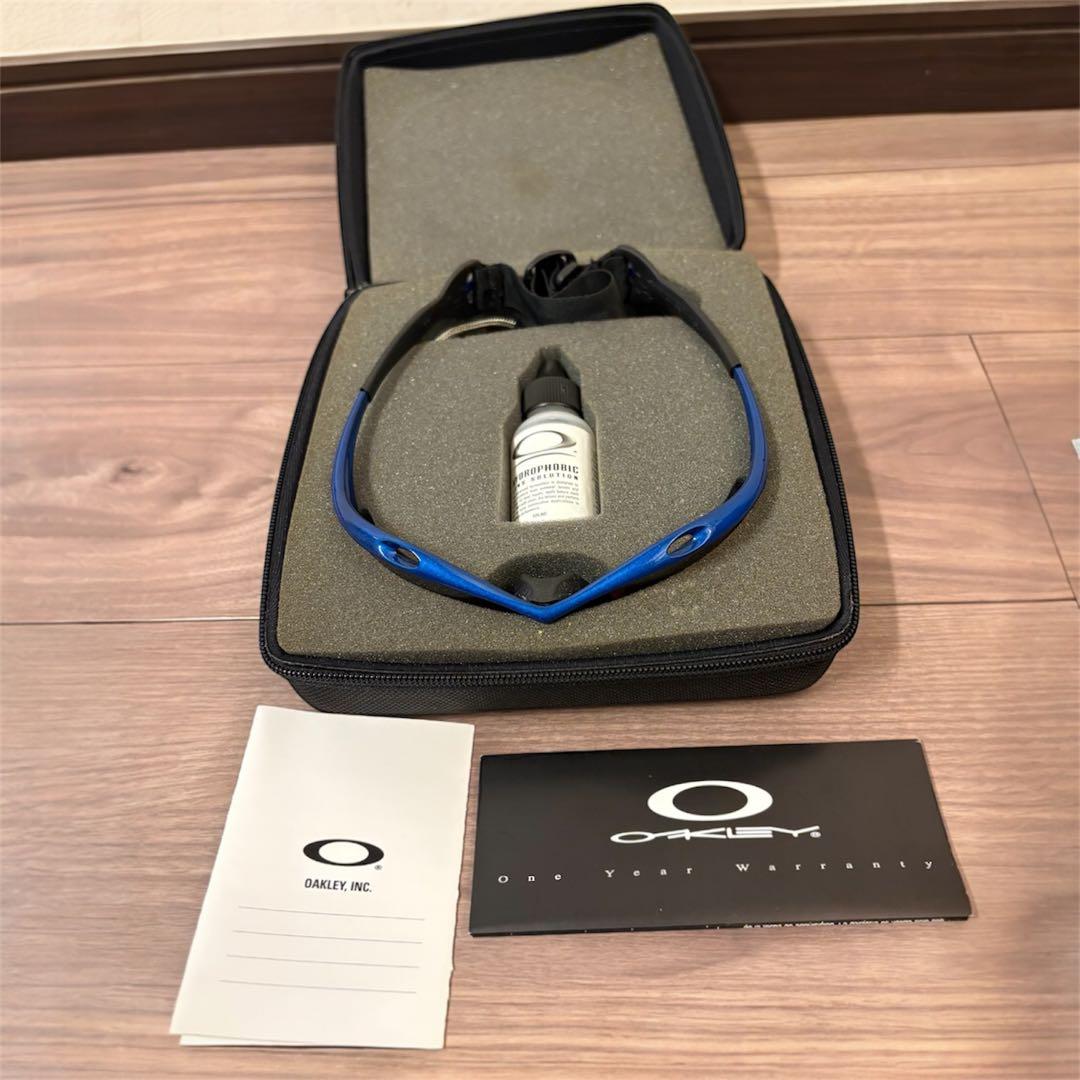 超レア オークリー レーシングジャケット 廃盤モデル　ケース付き