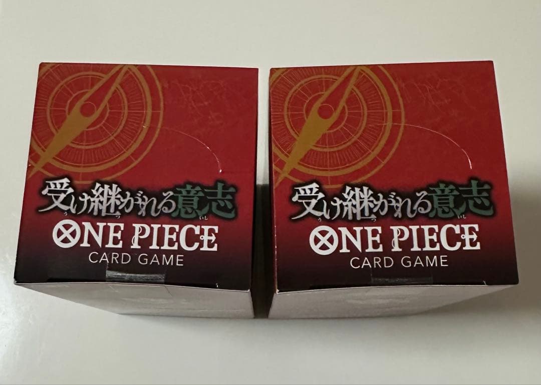 テープ付き　ワンピースカードゲーム 受け継がれる意志 2BOX 未開封