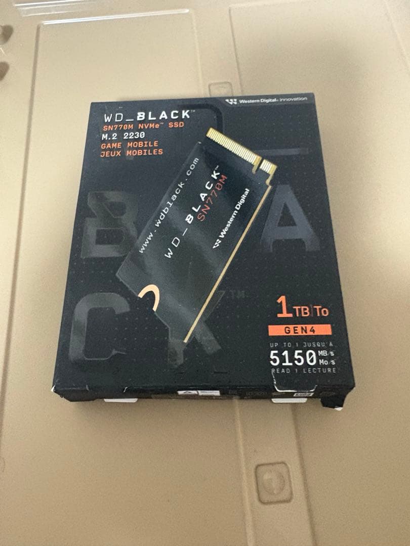 WD Black SN770M 1TB M.2 NVMe SSD ＋ オマケ