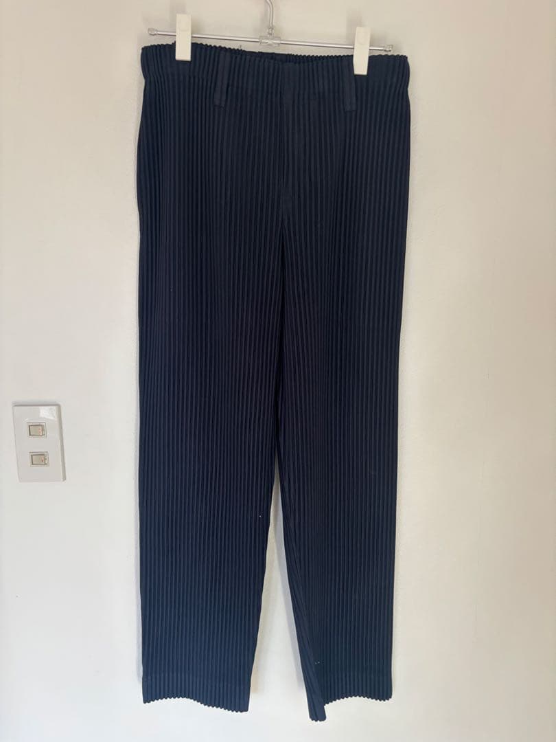 homme plisse issey miyake ネイビー