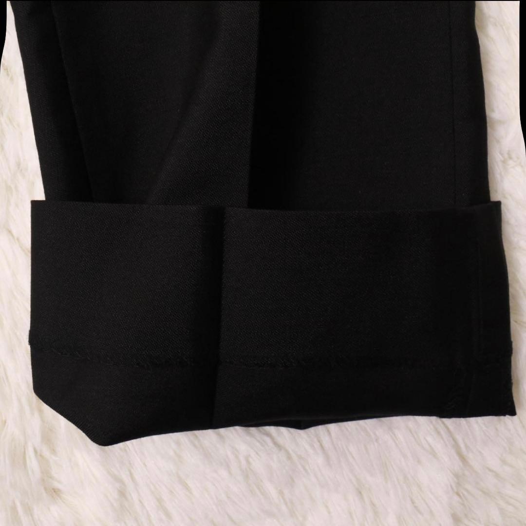 ジバンシー　ダブルブレスト　セットアップスーツ　黒　ブラック　ピークドラペル