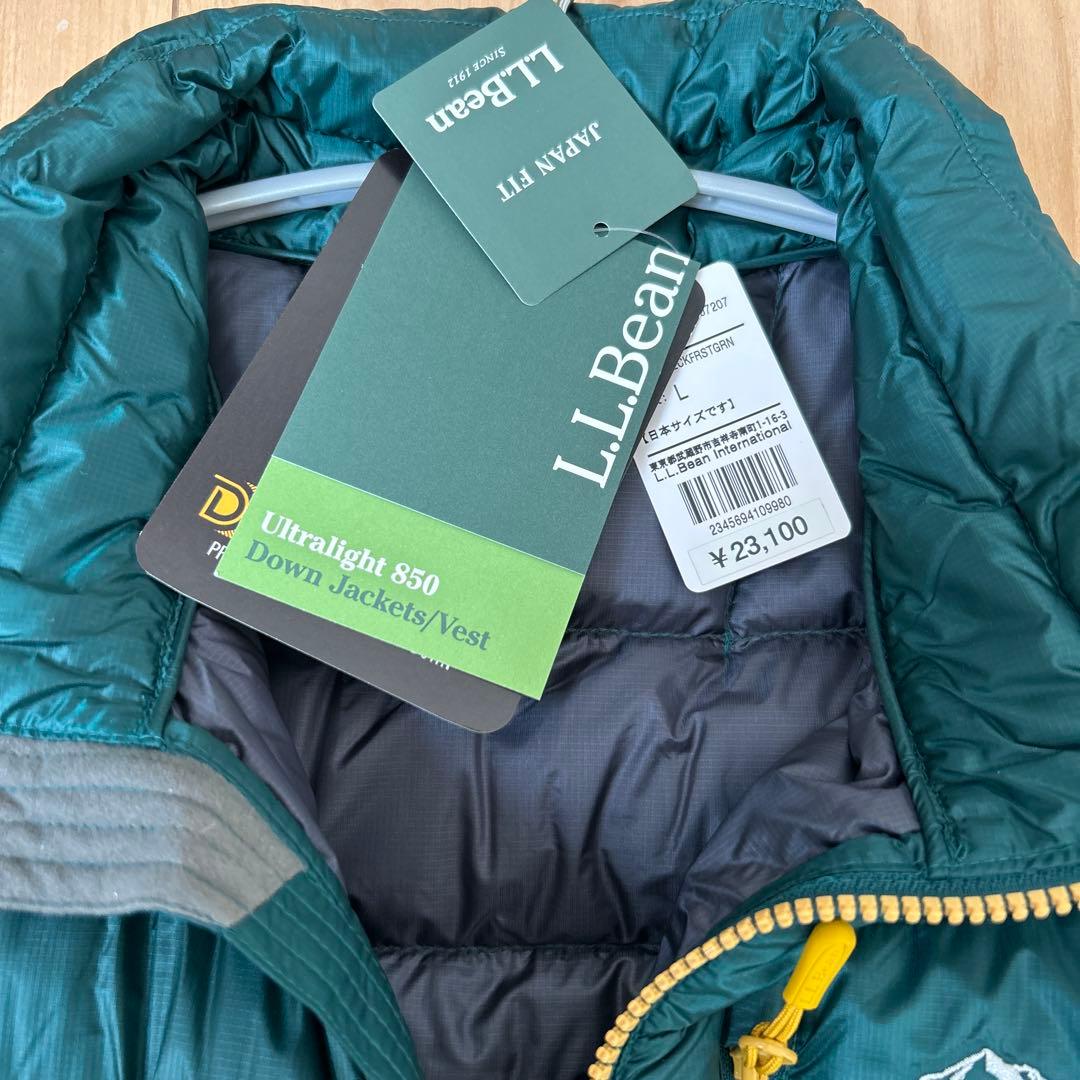 エルエルビーン　ウルトラライト 850 ダウン・ベスト ジャパン・フィット　新品