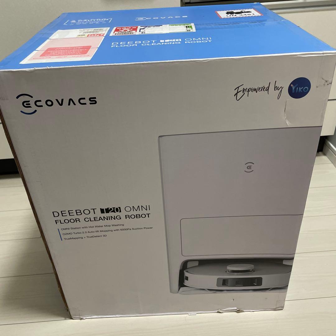 【未開封・新品】ECOVACS エコバックス ロボット掃除機DLX23 ホワイト