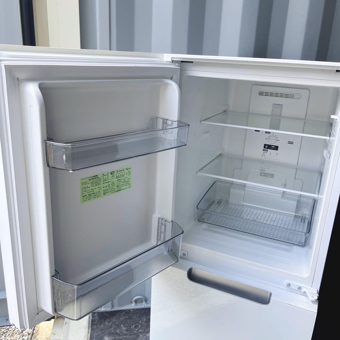 200取付無料！SHARPプラズマクラスター搭載おしゃれホワイトインテリア冷蔵庫