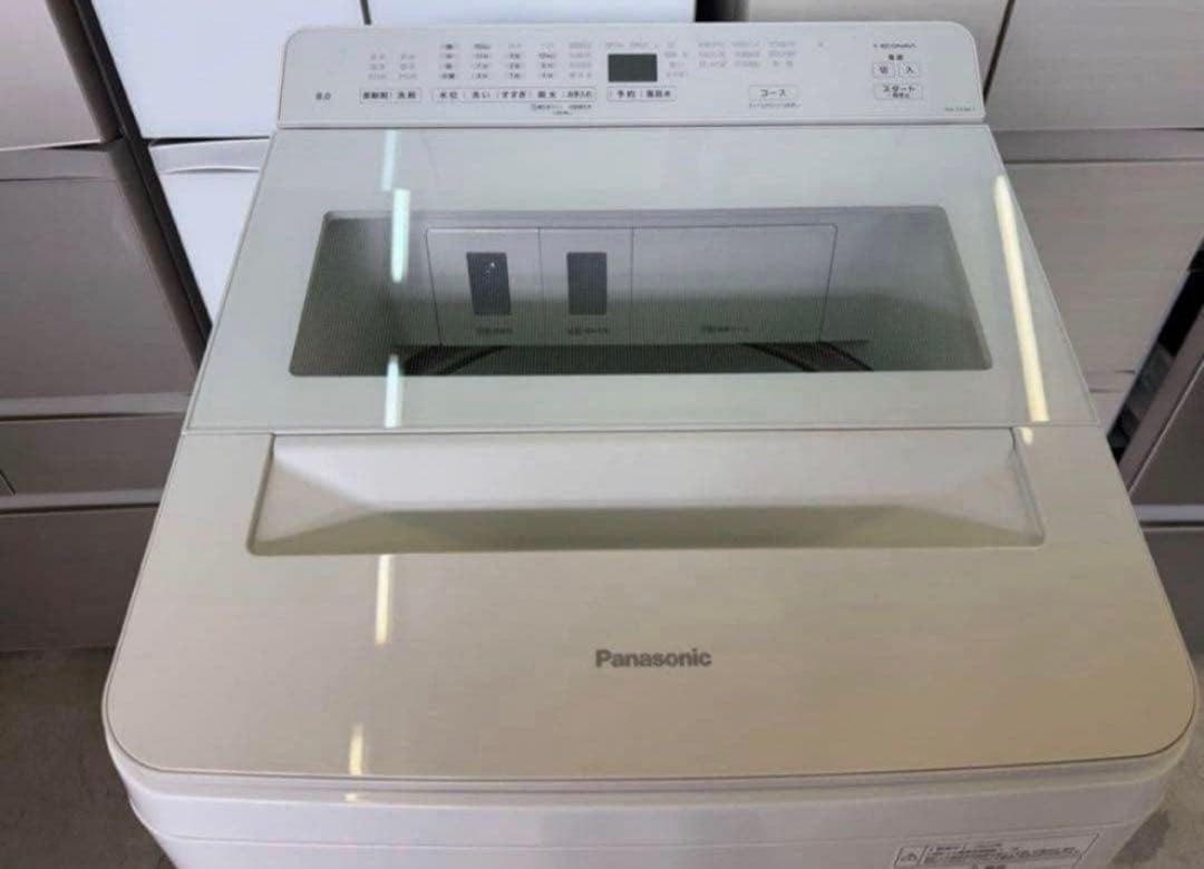 【高年式】 2022年式 8kg Panasonic 洗濯機 NA-FA8K1