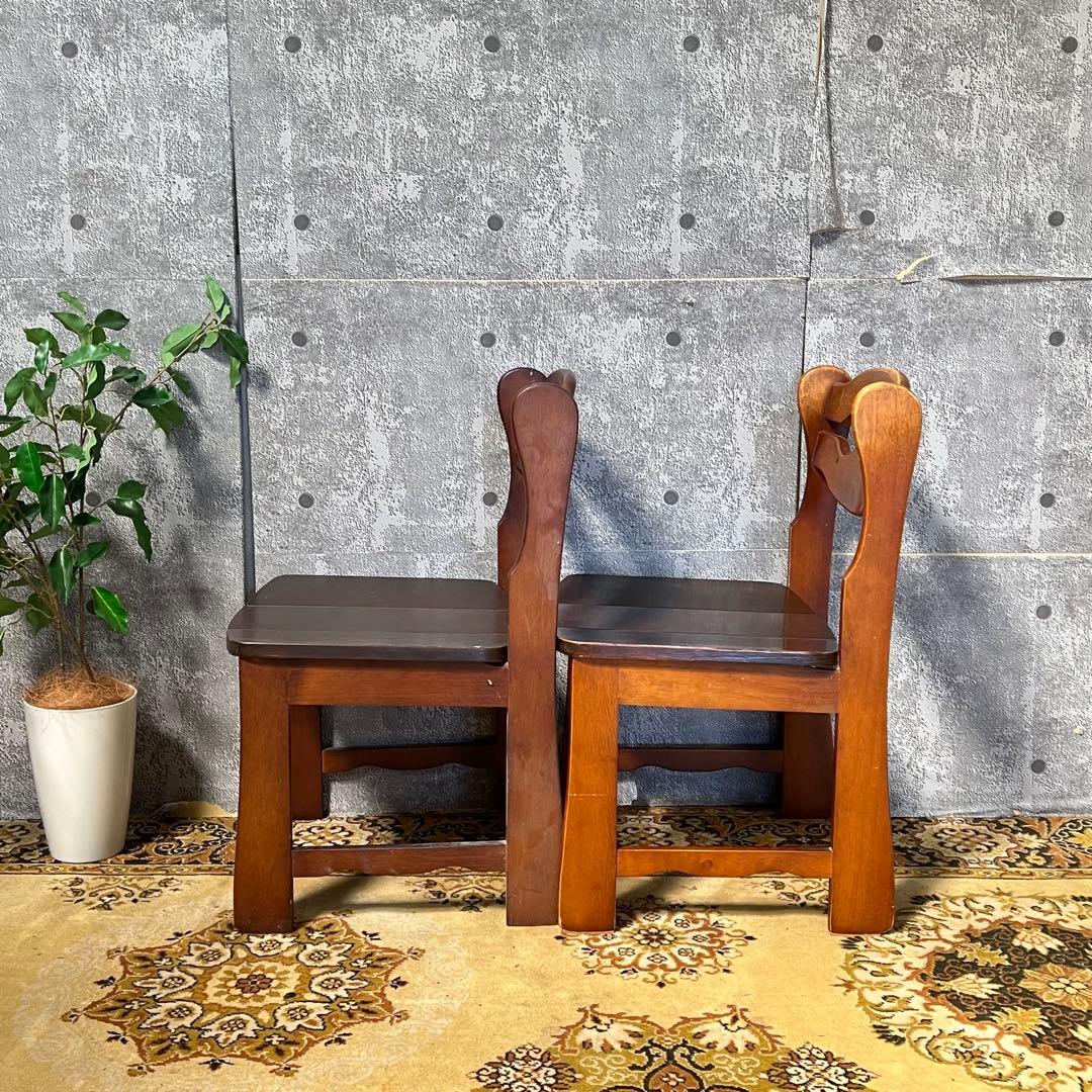 ꧁ヴィンテージ家具꧂ダイニングチェア6脚セット 食卓椅子 いす イス 昭和レトロ