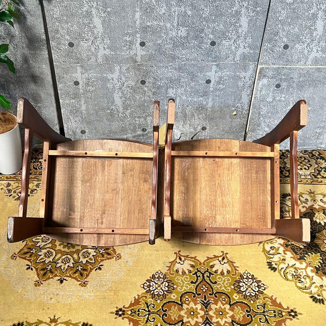 ꧁ヴィンテージ家具꧂ダイニングチェア6脚セット 食卓椅子 いす イス 昭和レトロ