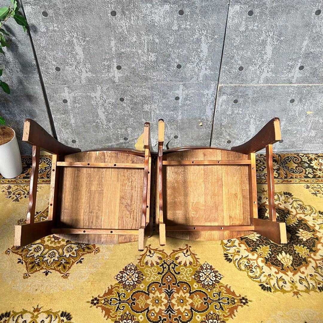 ꧁ヴィンテージ家具꧂ダイニングチェア6脚セット 食卓椅子 いす イス 昭和レトロ