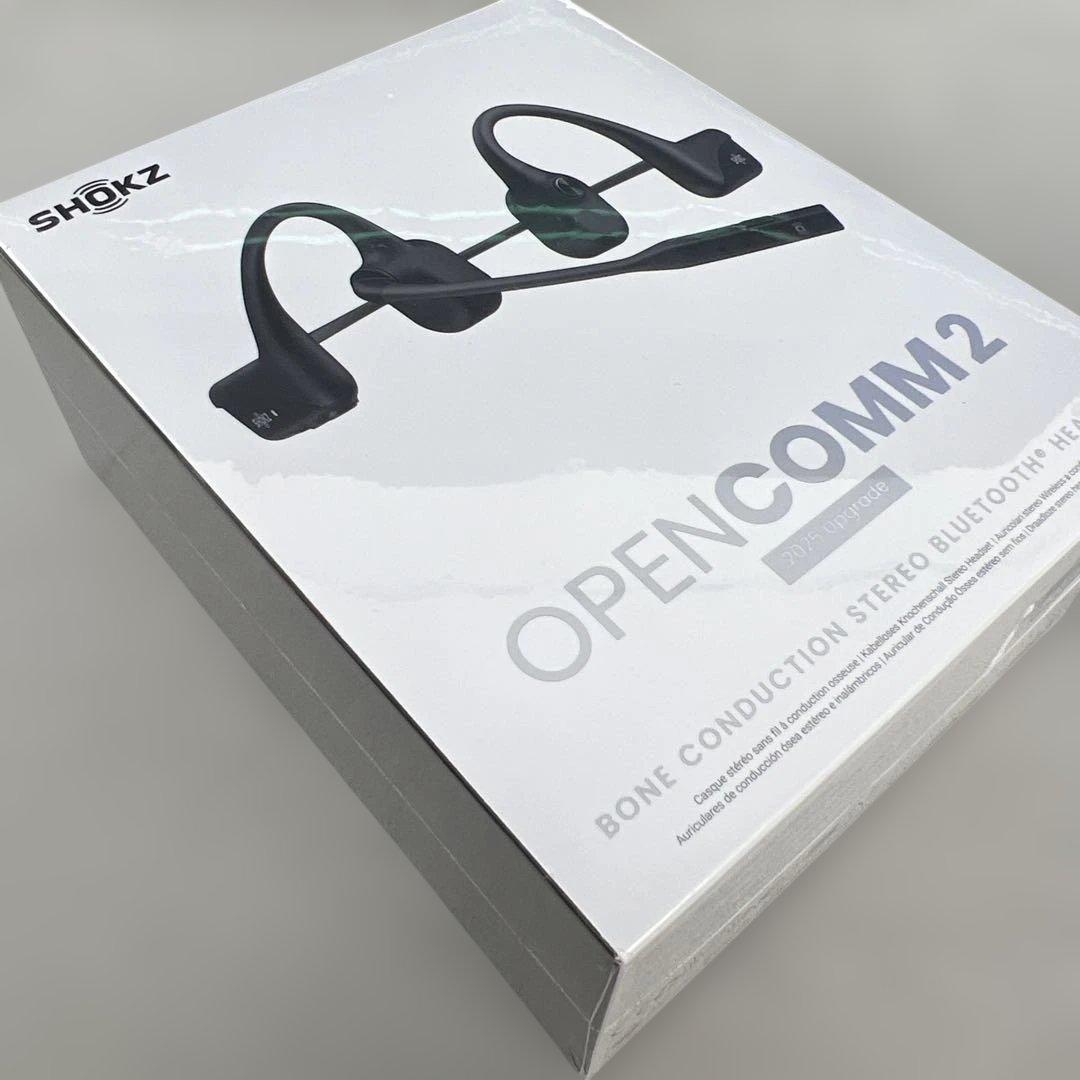 イヤホン 601271 Shokz OpenComm2 2025 Upgrade