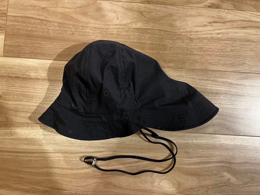 美品 KASA Hat Black ハット 帽子 カサハット