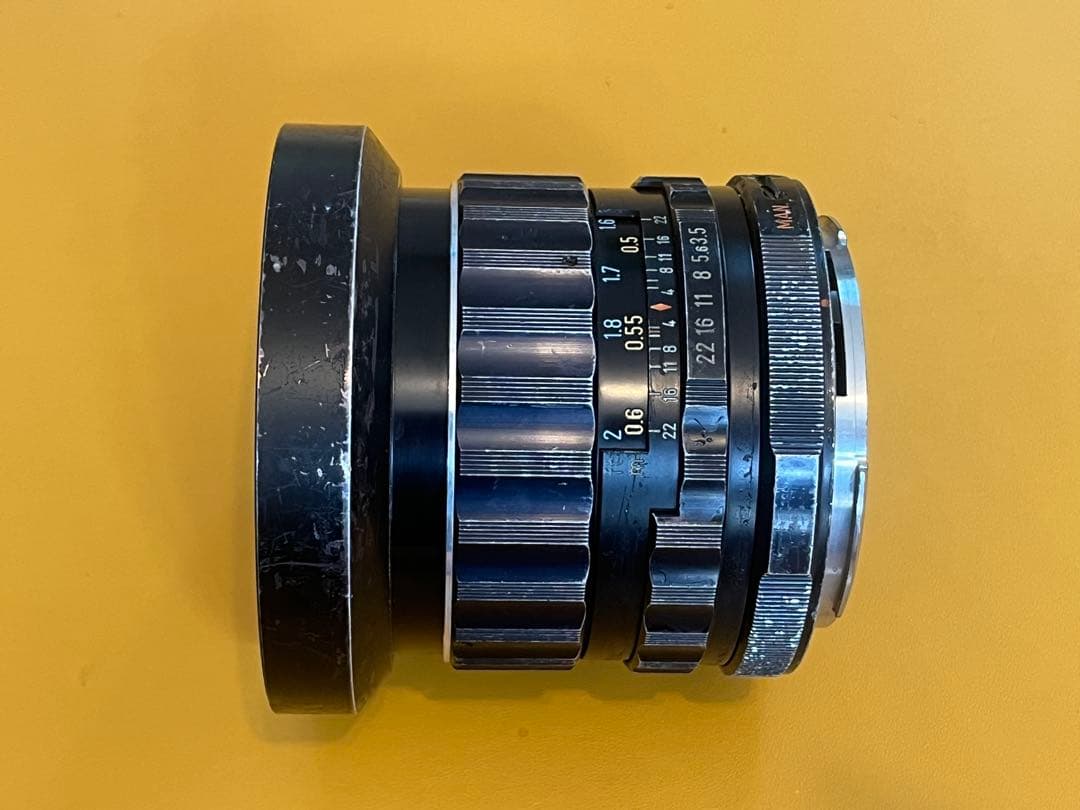 Asahi Pentax Takumar 6x7 55mm F3.5 フード付き