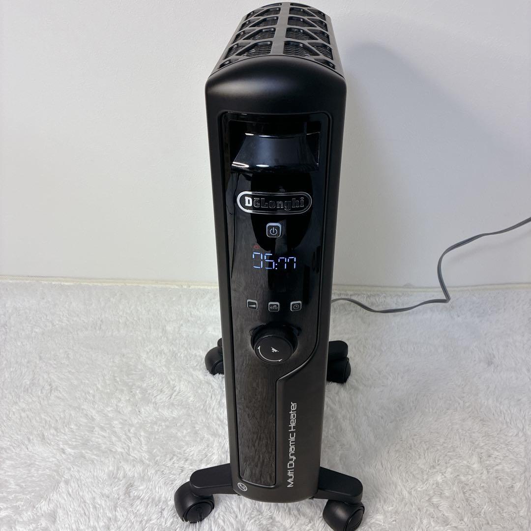 【極美品】デロンギ マルチダイナミックヒーターMDHU12-BK 暖房器具 暖