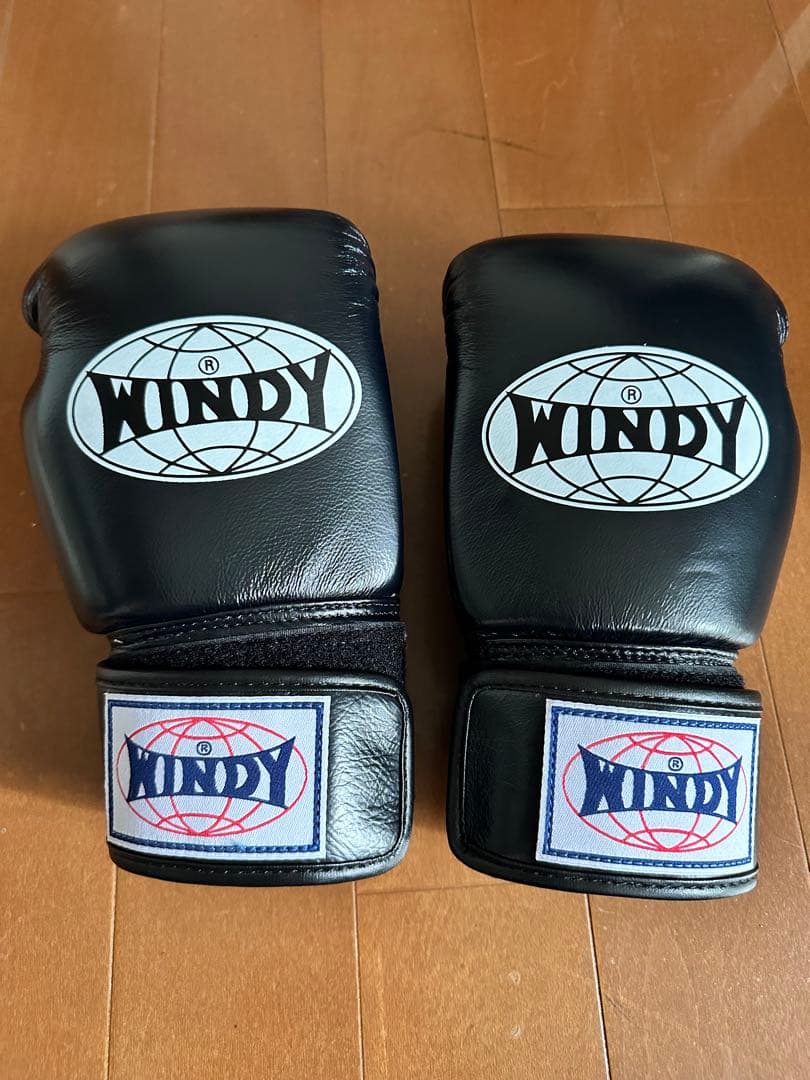 WINDY ボクシンググローブ 10オンス　一度使用のみ　ブラック