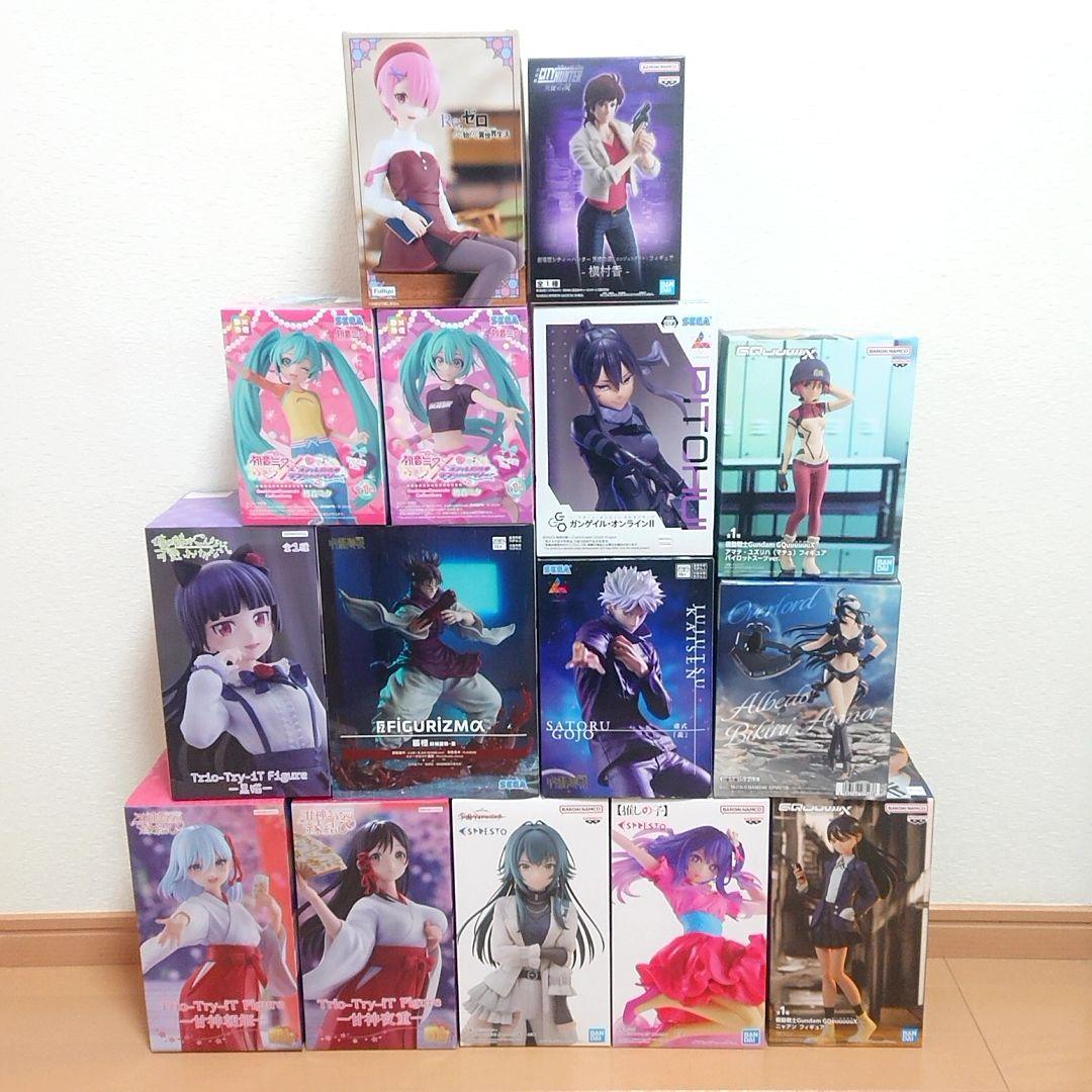 フィギュアまとめ売り 呪術廻戦・初音ミク・甘神さんちの縁結び等15体セット