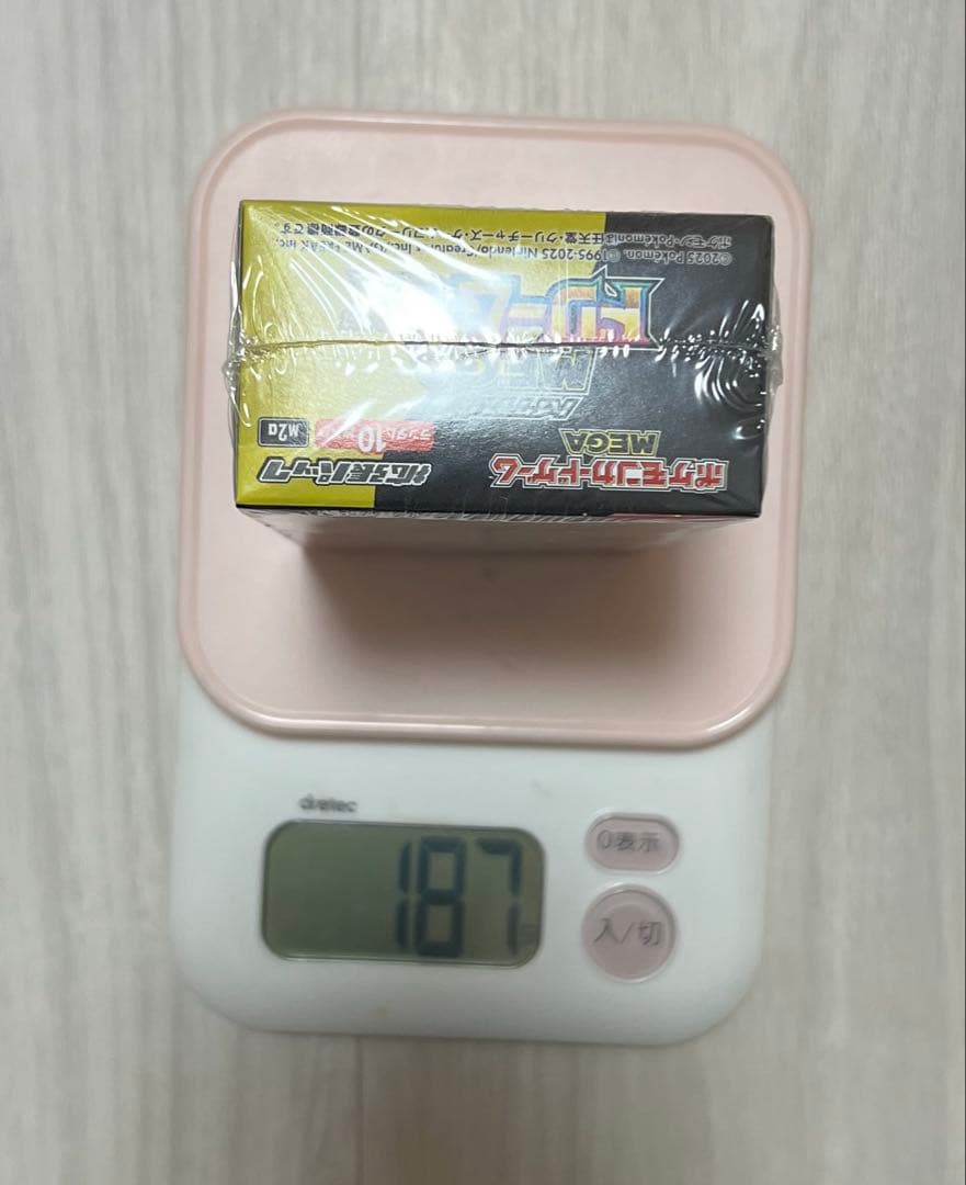 MEGAドリーム ex BOX 187g 新品未開封 シュリンク付き