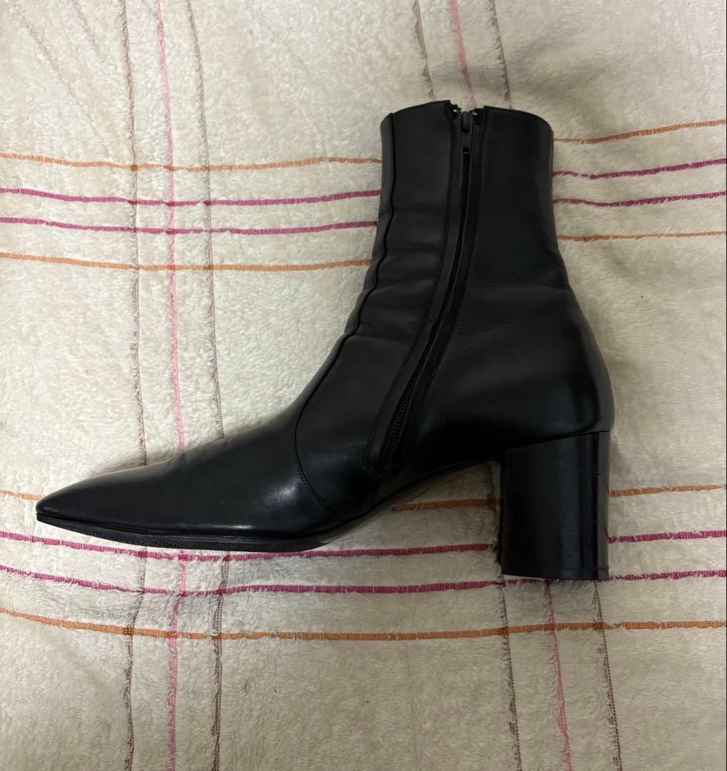 A*ク様 【希少】SAINT LAURENT PARIS \"XIVジップヒールブ