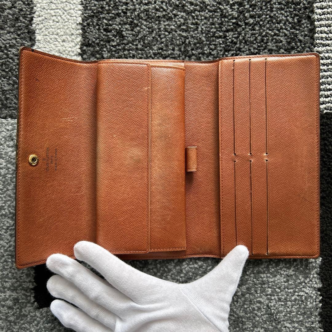 ルイ・ヴィトン　モノグラム　長財布　レトロ　ジャンク品