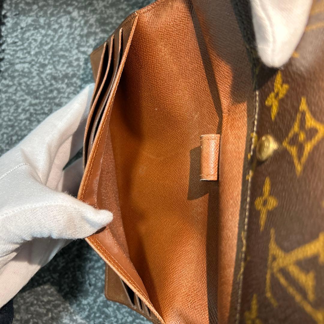 ルイ・ヴィトン　モノグラム　長財布　レトロ　ジャンク品