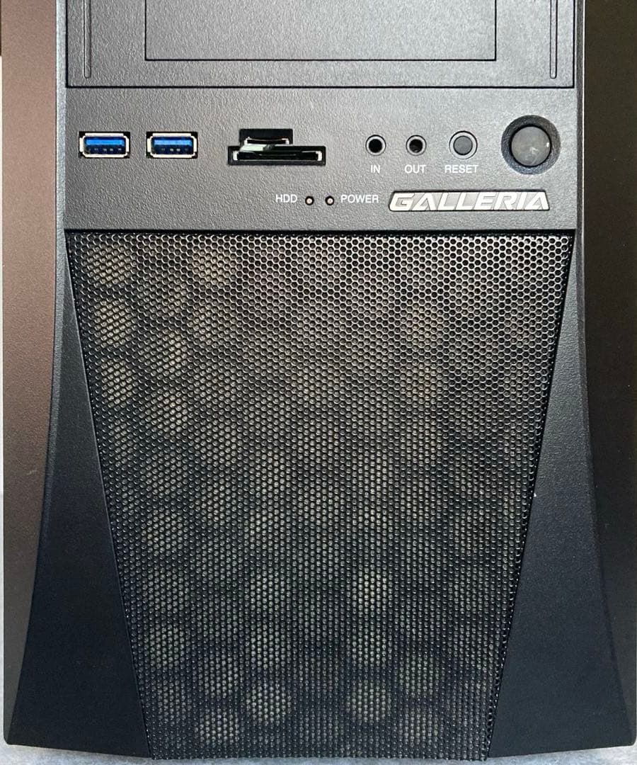 ジャンク パーツ欠品 ドスパラ ガレリア ゲーミングPC