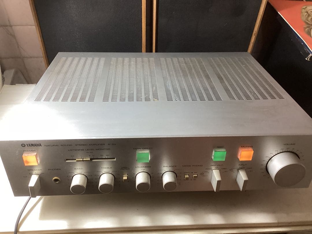 YAMAHA A-6a プリメインアンプ 1982年製