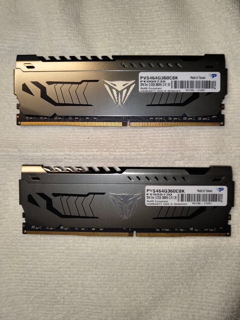 Patriot Viper DDR4 3600MHz 64GB 32GB×2