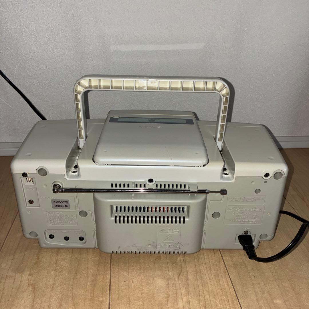 KENWOOD CDMDプレーヤー　コンポ　MDX-L1　動作確認済　ホワイト