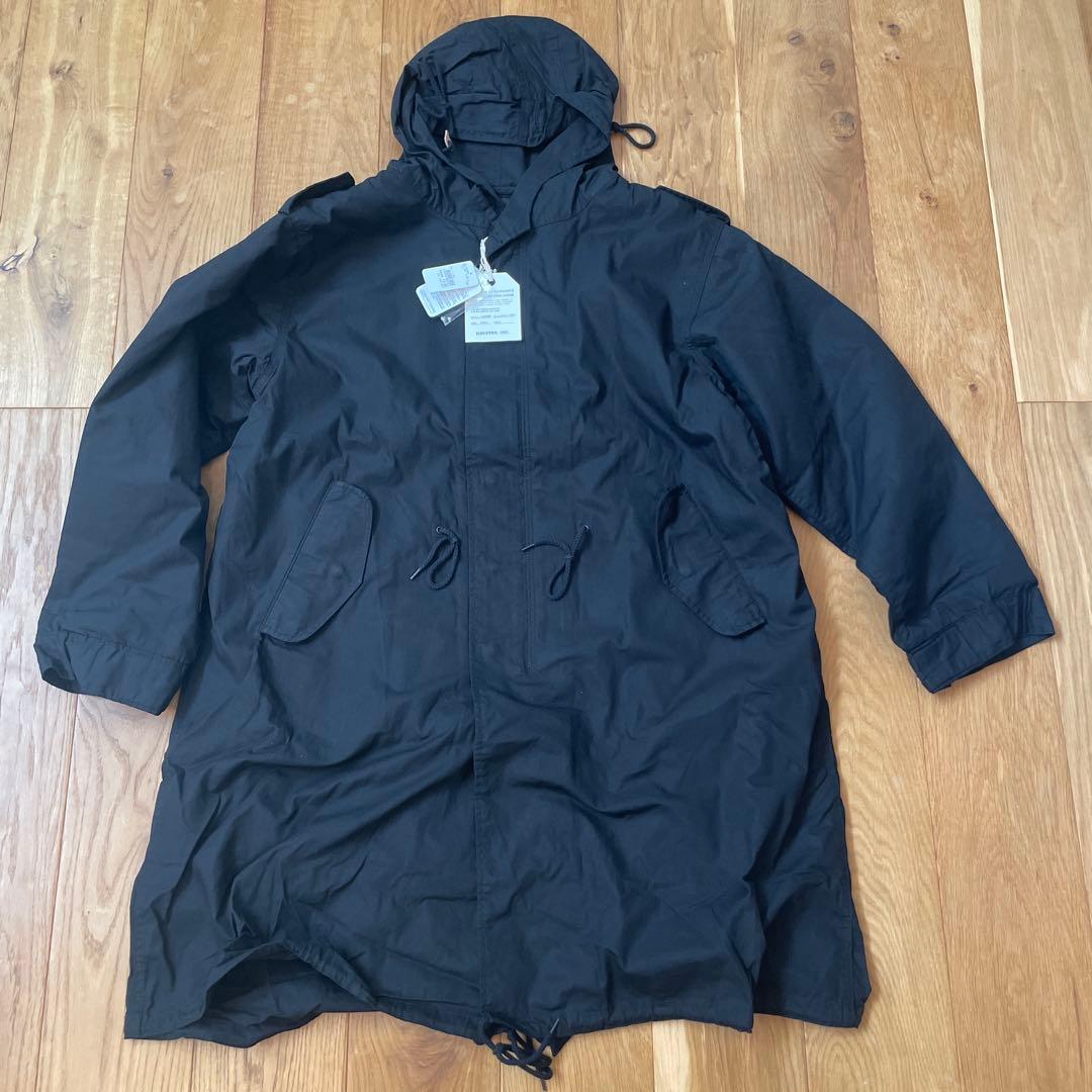 HOUSTON モッズコート ブラック S