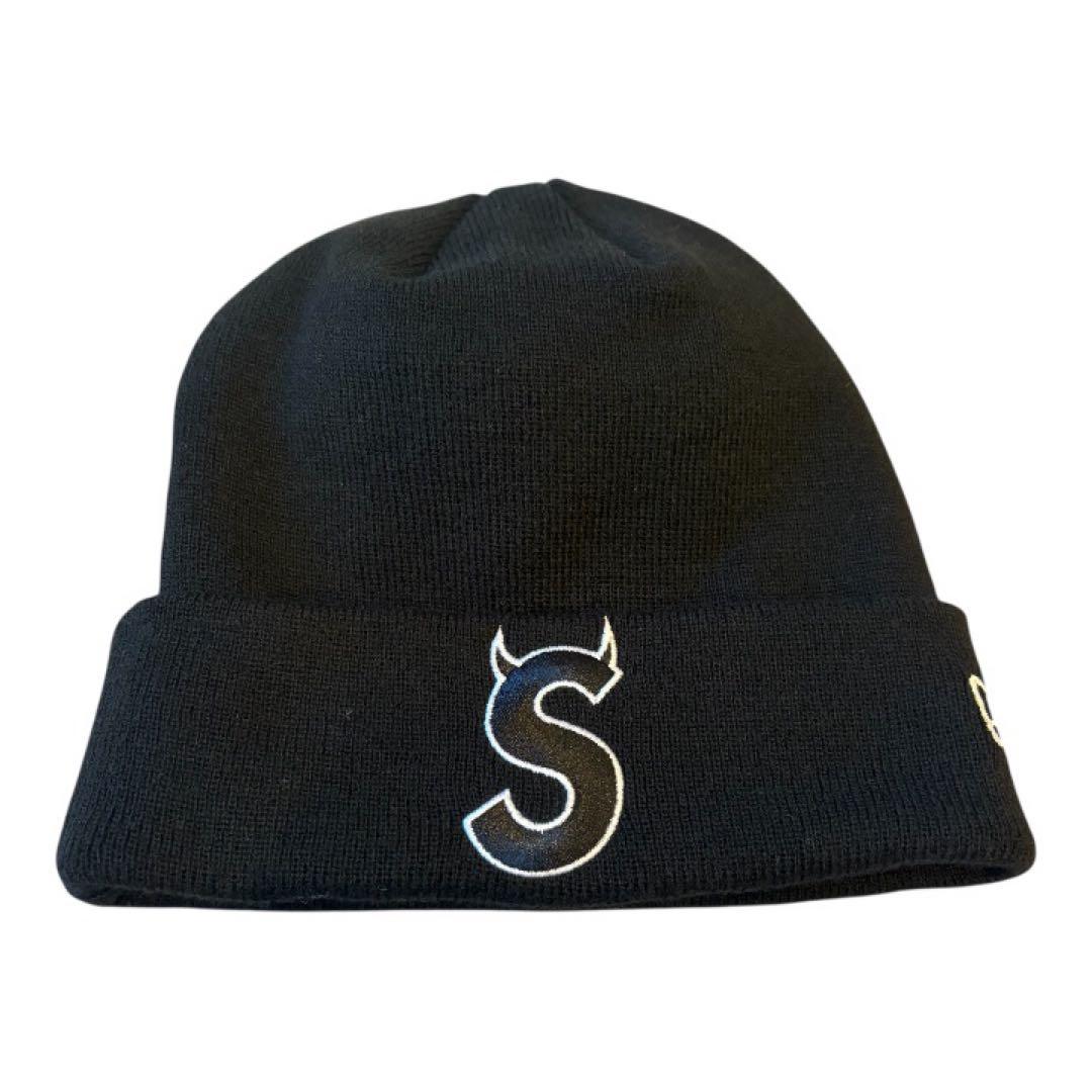 22FW Supreme New Era® S Logo ビーニー デビルロゴ