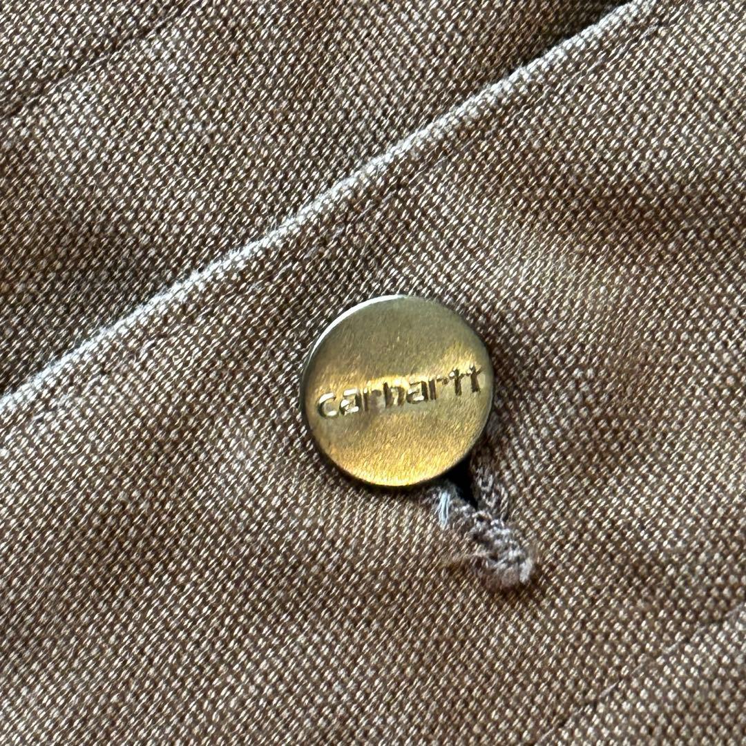 80s 90s レア　Carhartt ミシガンチョアコート　裏地なし　usa製