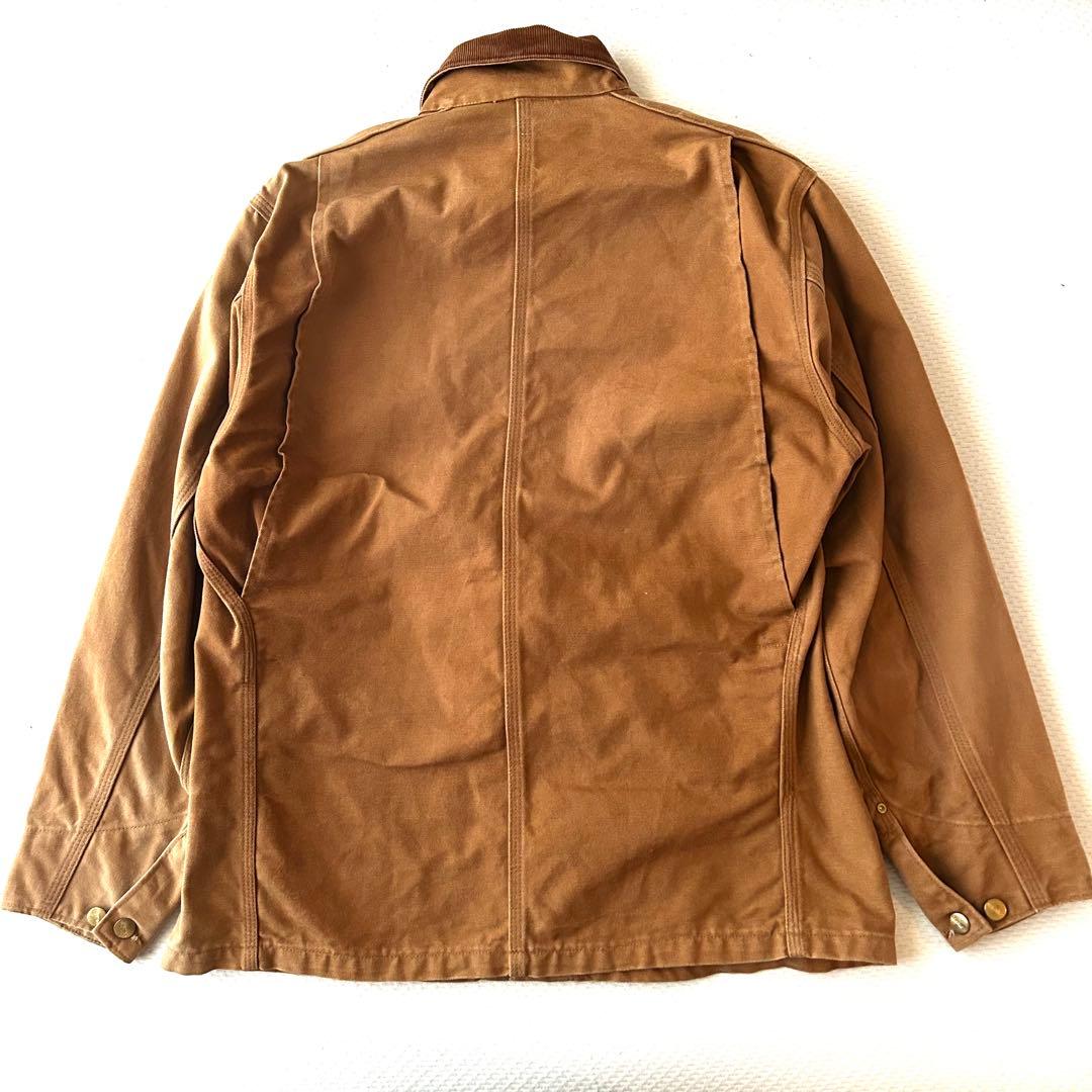 80s 90s レア　Carhartt ミシガンチョアコート　裏地なし　usa製
