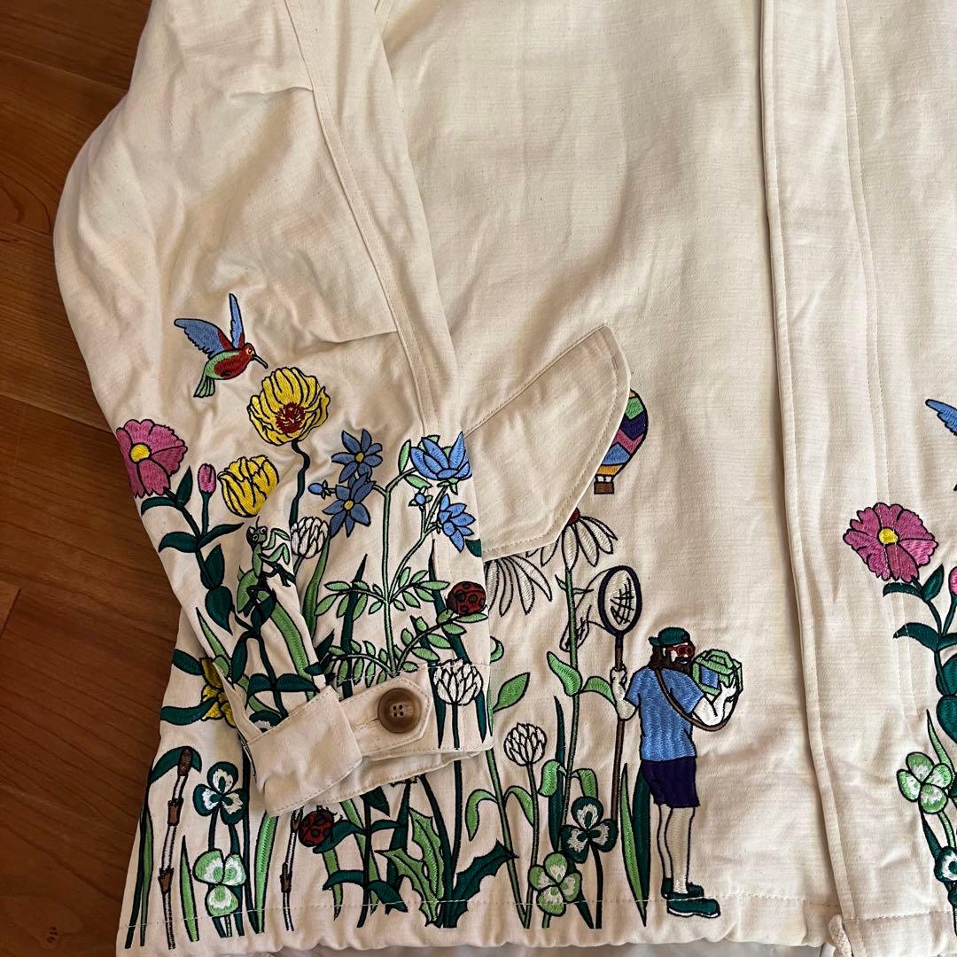 go slow caravan ゴースローキャラバン 植物 昆虫 モッズコート