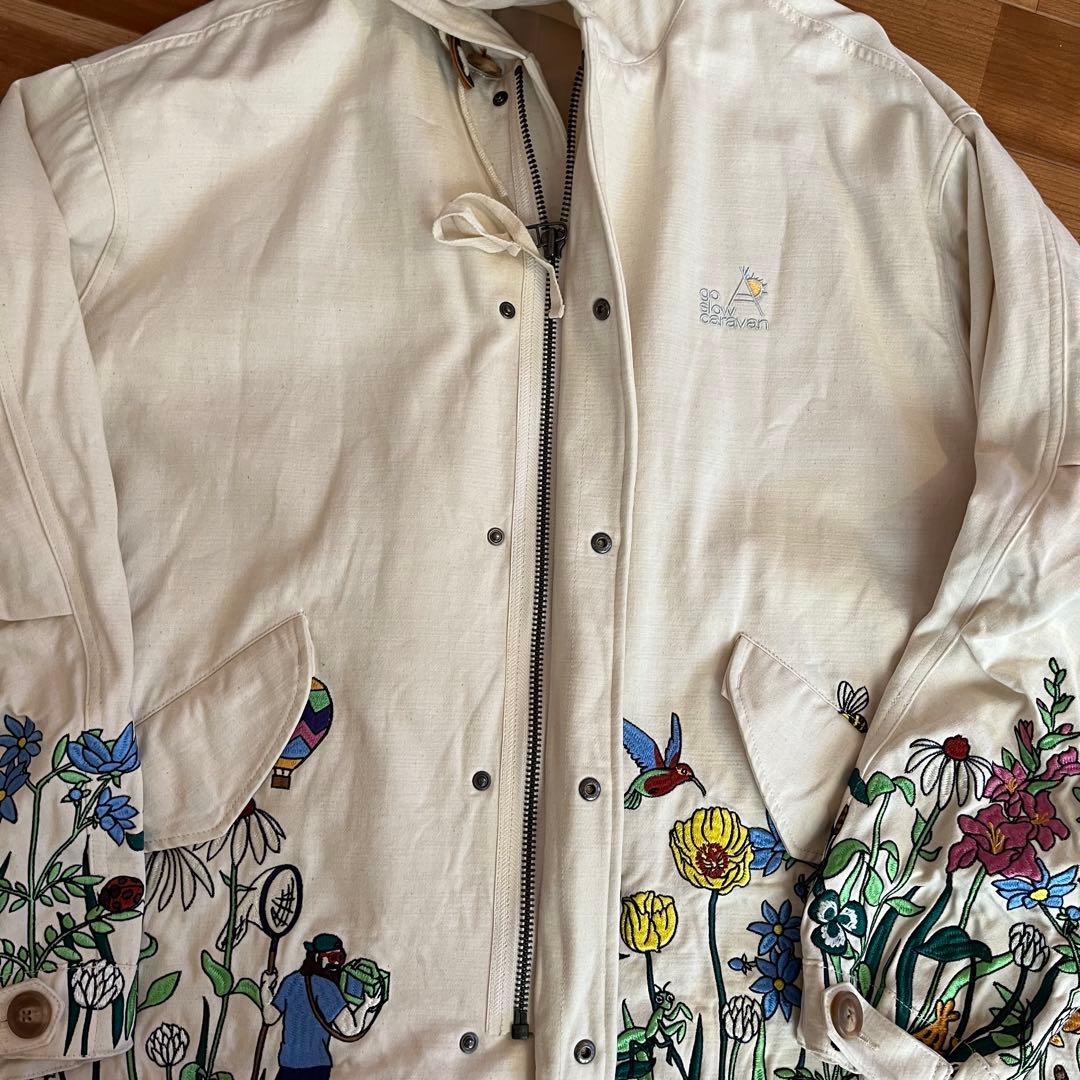 go slow caravan ゴースローキャラバン 植物 昆虫 モッズコート