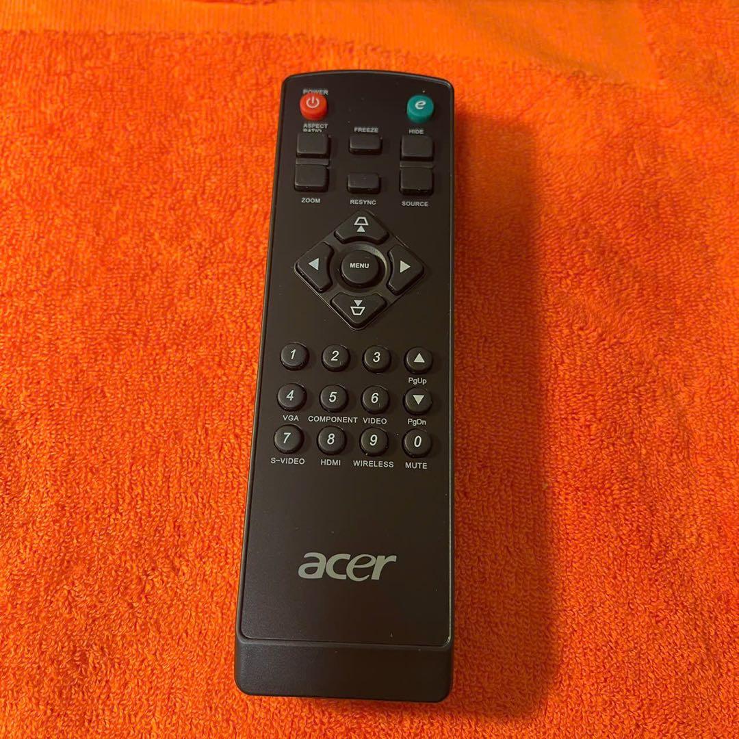 Acer X1130P プロジェクター・リモコン＆電源コード付き・動作確認済み