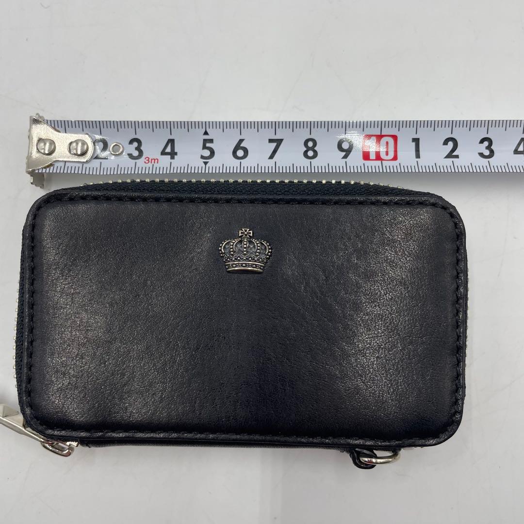 美品　Justin Davis ZIP KEY CASE