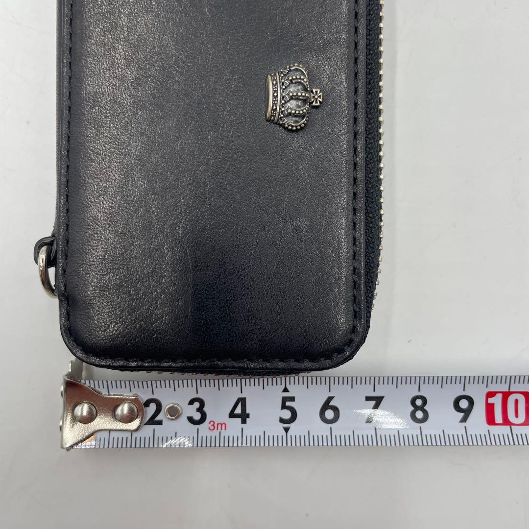 美品　Justin Davis ZIP KEY CASE