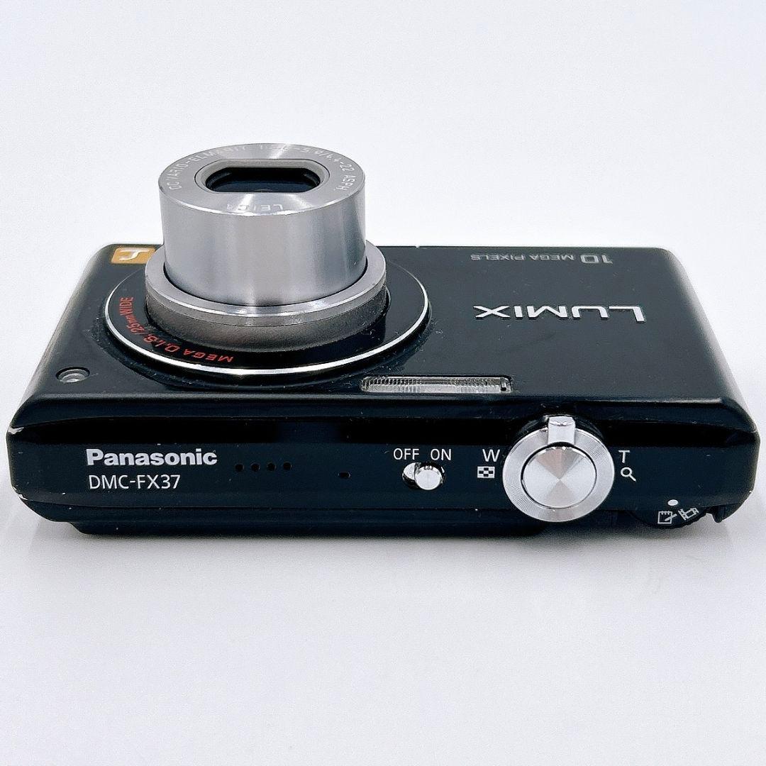 Panasonic LUMIX DMC-FX37 黒 デジタルカメラ 動作確認済