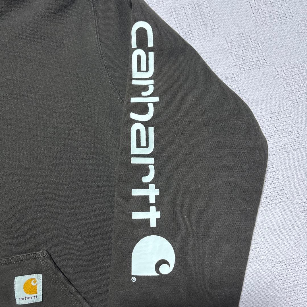 toshi lshiCarharttフード付スエット ヘビーウエイトM裏起