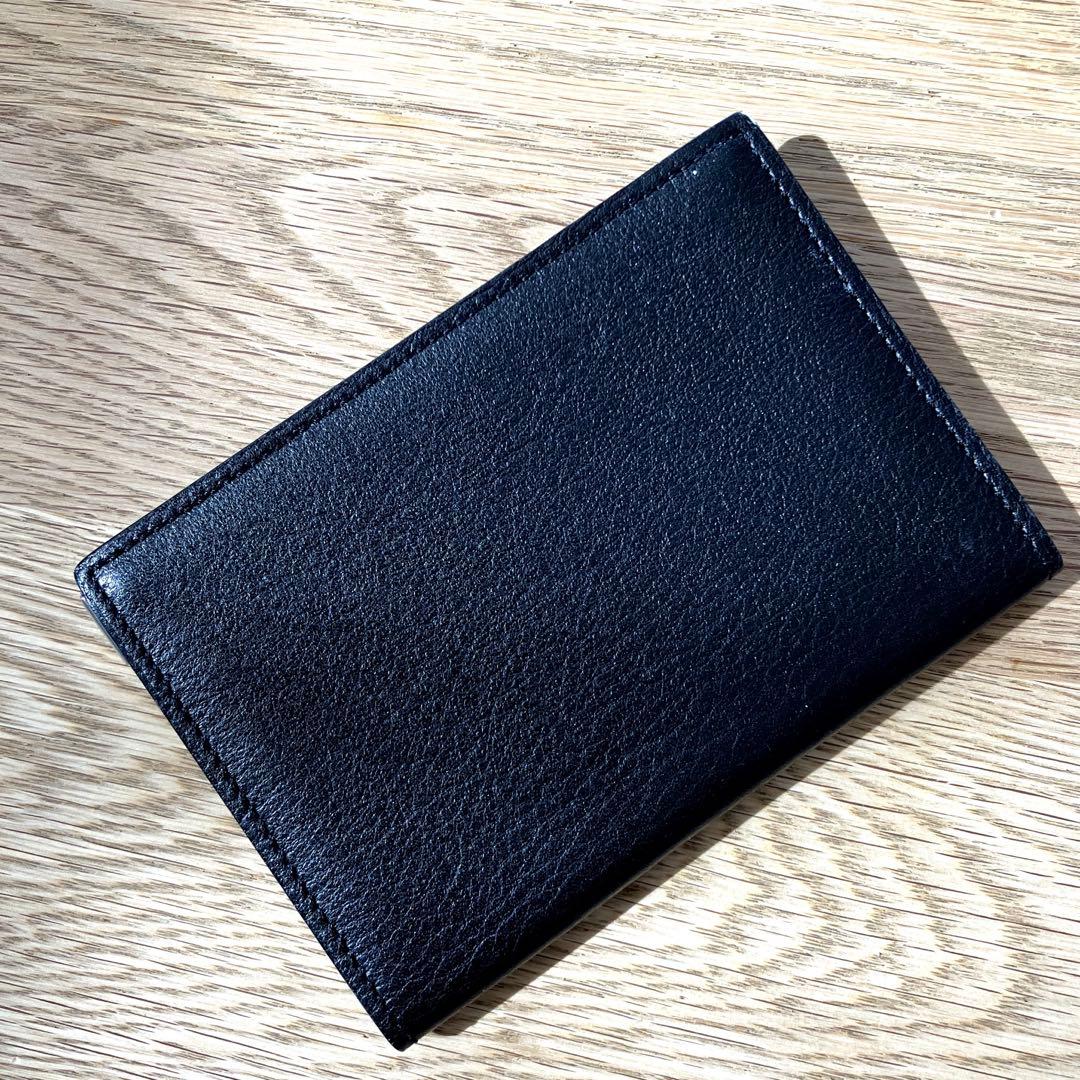 Cartier カルティエ　名刺入れ　ブラック　マストライン　本革
