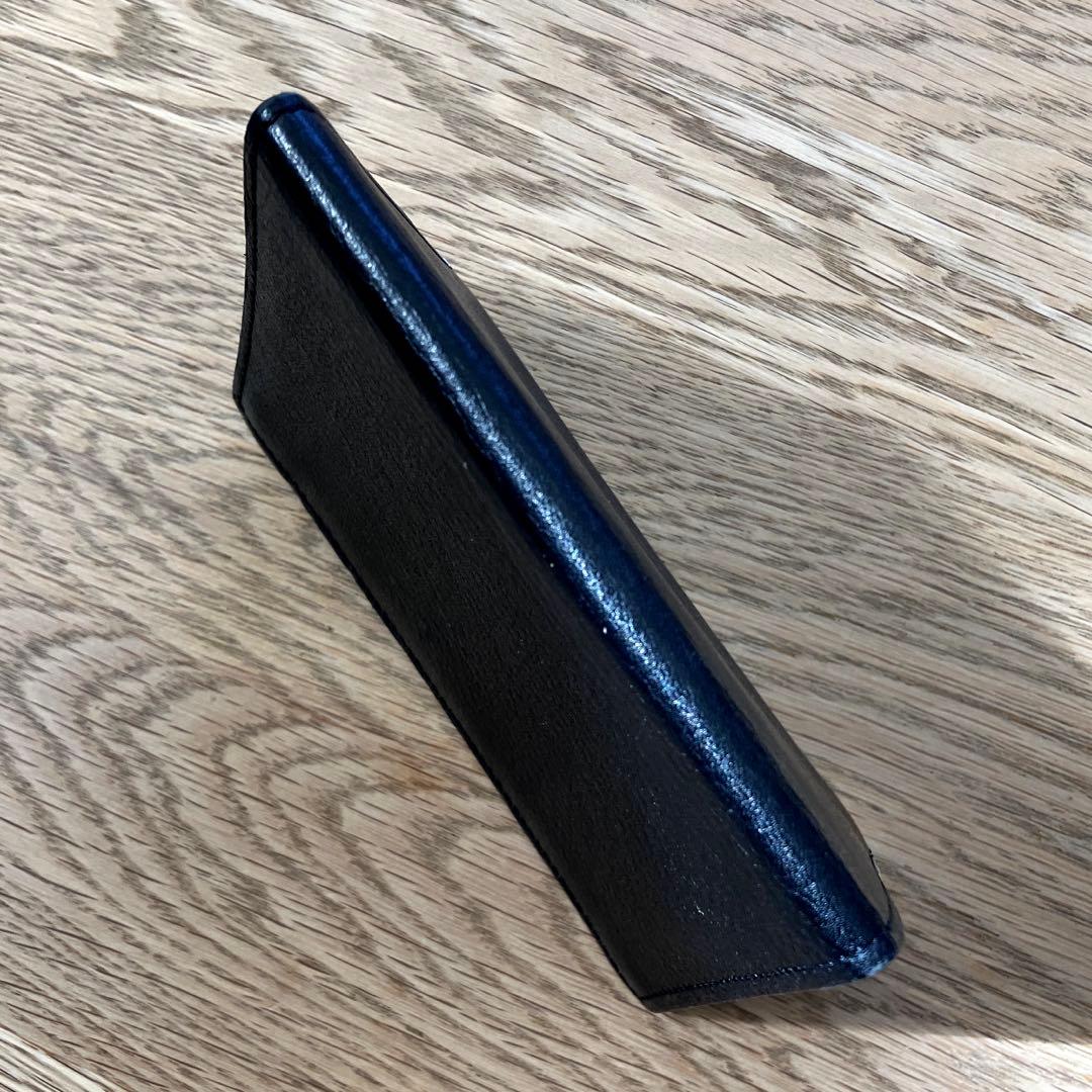 Cartier カルティエ　名刺入れ　ブラック　マストライン　本革