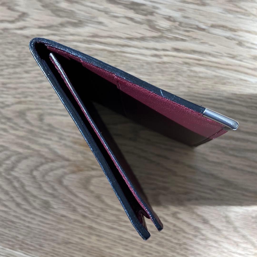 Cartier カルティエ　名刺入れ　ブラック　マストライン　本革